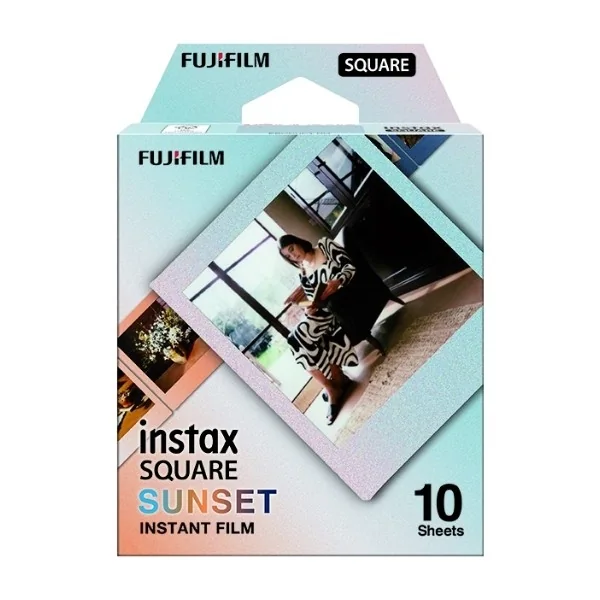 Fujifilm Instax Square Sunset - värillinen pikakuvafilmi - instax square - ISO 800 - 10 laukausta