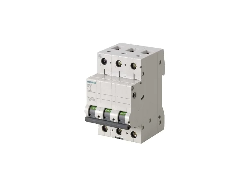Siemens Circuit breaker 400v 10ka 3-pole C 16a