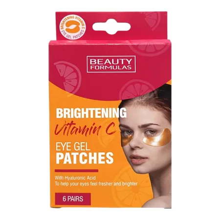 Beauty Formulas Brightening Vitamin C Eye Gel Patches - 6 paria