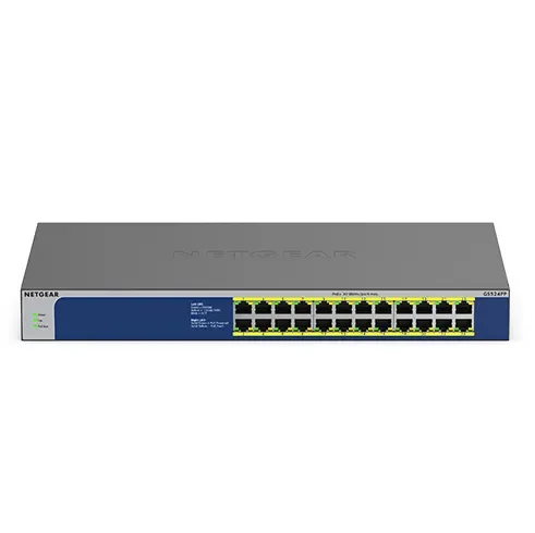 Netgear GS524PP - Verkkokytkin, Harmaa