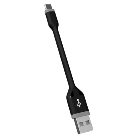 KSIX USB-A USB-C:hen Musta 10cm