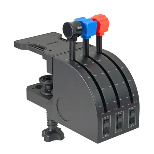 Logitech G Saitek Flight Throttle Quadrant - Wired Throttle - PC
