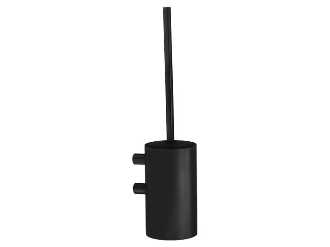 Pressalit toilet brush for wall matte Musta