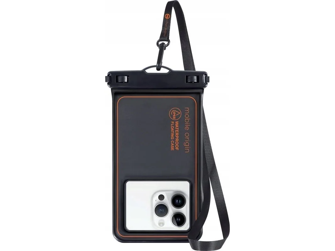 Mobile Origin Waterproof Floating case 6 -5" - black/orange