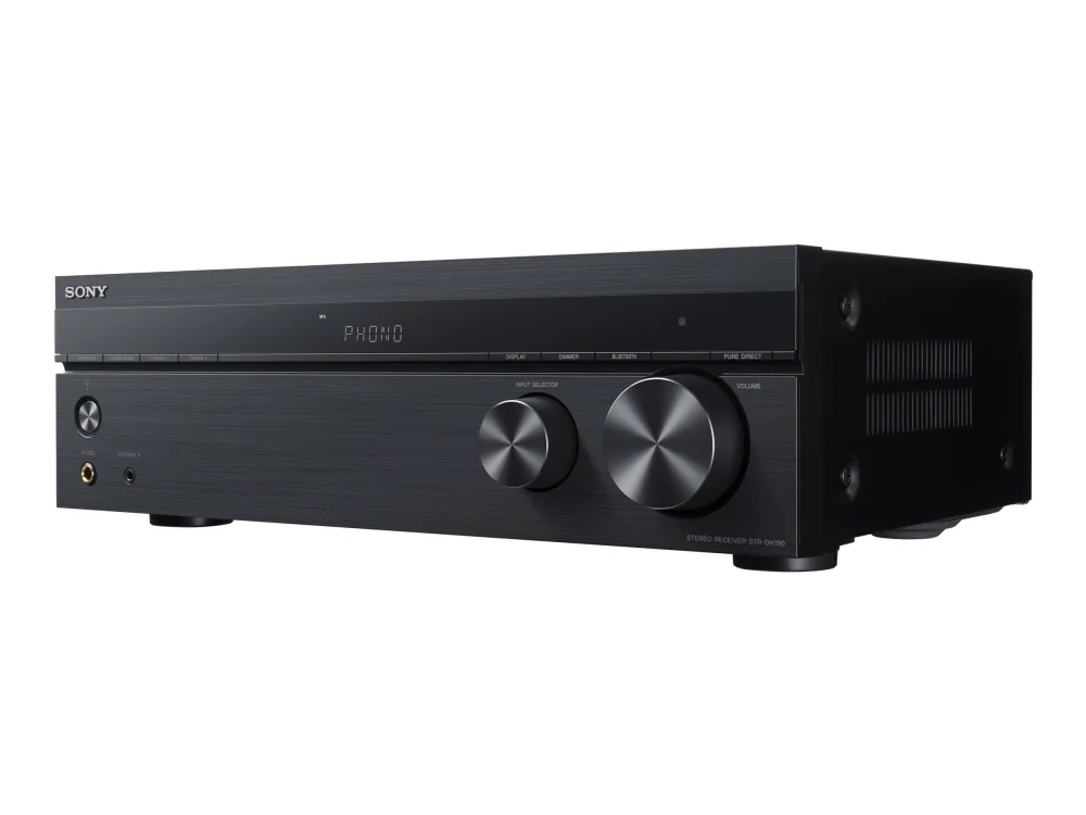 Sony STR-DH190 - vastaanotin - Vastaanotin - Musta