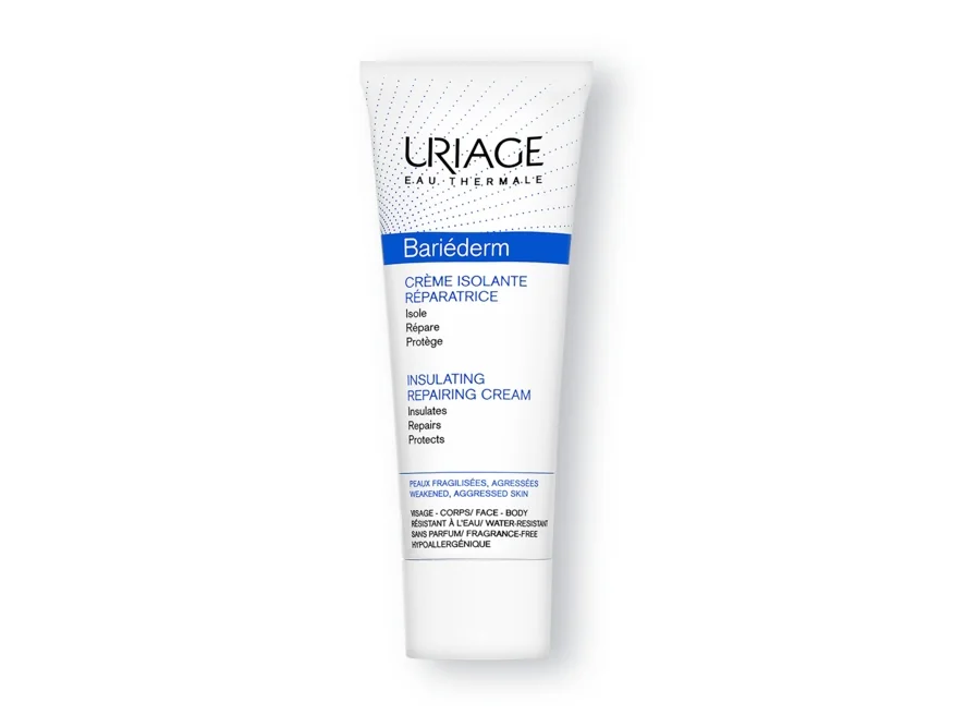 Uriage korjaavat voiteet ärtyneelle iholle Uriage Bariederm Insulating Repairing Cream 75 ml