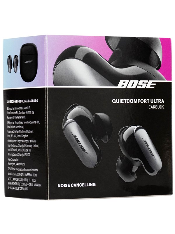 Bose QuietComfort Ultra -langattomat nappikuulokkeet, musta