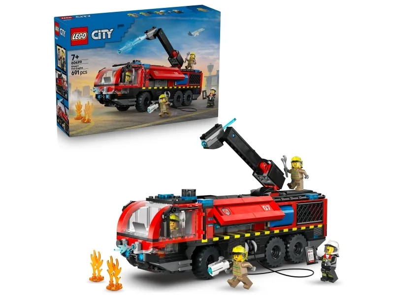 LEGO City 60499 Lentokentän paloauto