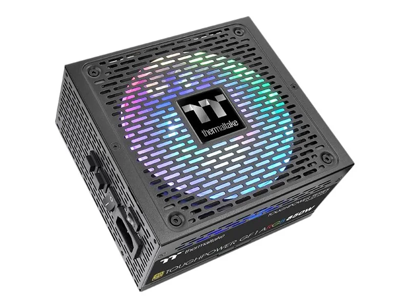 Thermaltake ToughPower GF1 ARGB 750W -kova virtalähde Virtalähde - 750 Watt - ATX - 80 Plus Kulta sertifioitu