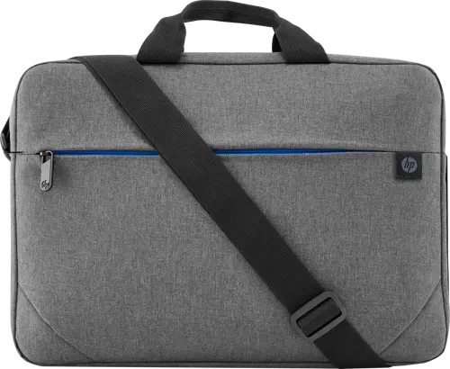 HP Prelude Top Load - Kannettavan tietokoneen kantolaukku - 15.6" - musta ja harmaa, sininen vetoketju malleihin EliteBook 830 G6, Pro Mobile Thin Cli