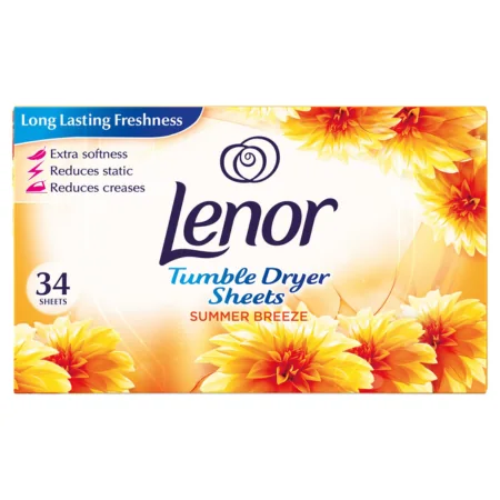 Lenor Summer Breeze kuivausrumpuarkit - 34 kpl.