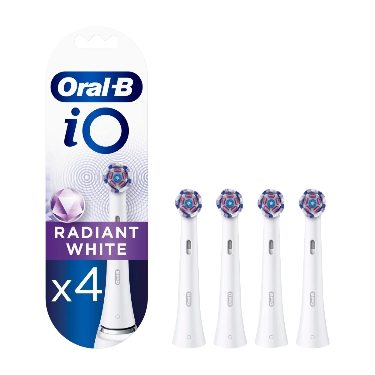 Harjaspää iO Radiant White 4kpl