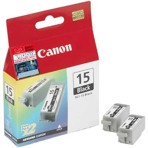 Canon Muste Musta Bci-15bk - I70/i80 2 Pcs