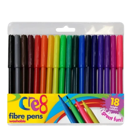 Cre8 Washable Fibre Pens