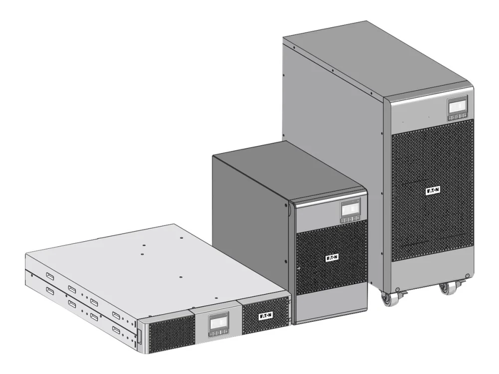 Eaton 9SX1000IM, Taajuuden kaksoismuunnos (verkossa), 1 kVA, 900 W, 120 V, 276 V, 40/70 Hz
