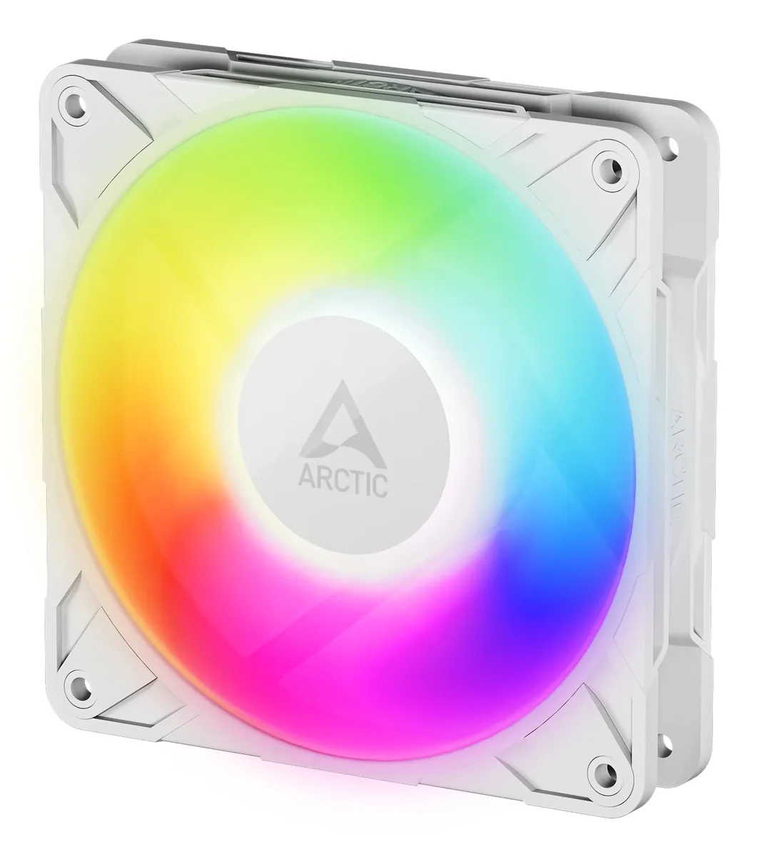 ARCTIC Freezer P12 Pro A-RGB (White), Tuuletin, 12 cm, 131 m³/h, Valkoinen