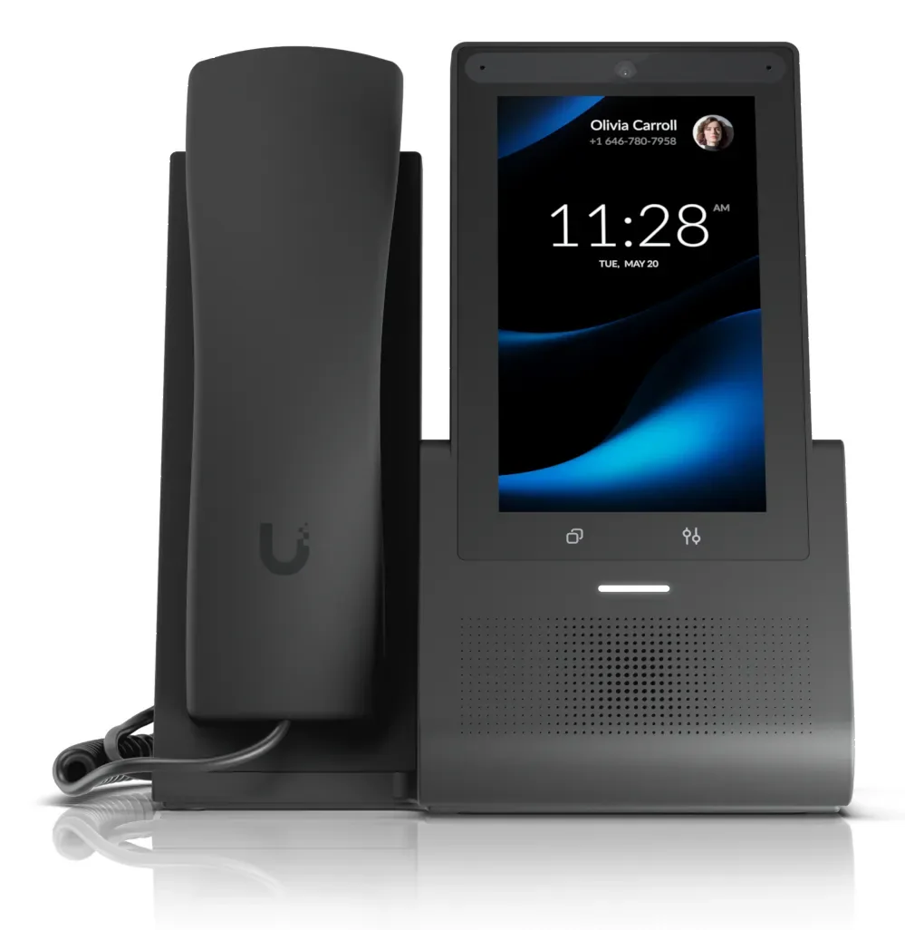 Ubiquiti UniFi Talk Phone G3 Touch Pro - IP-puhelin, Musta