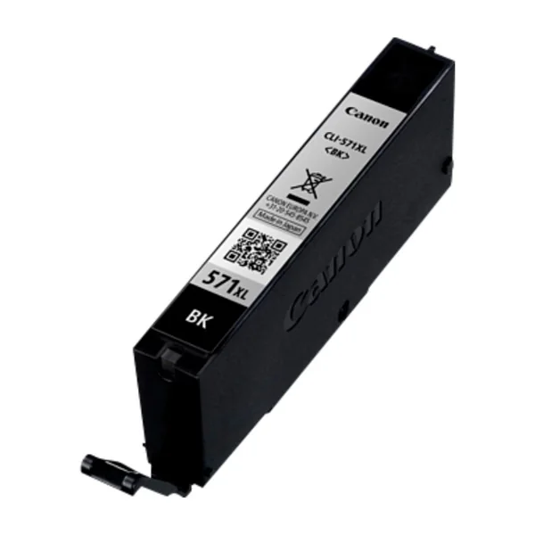 Canon CLI-571BK Xl, musta mustekasetti blistered