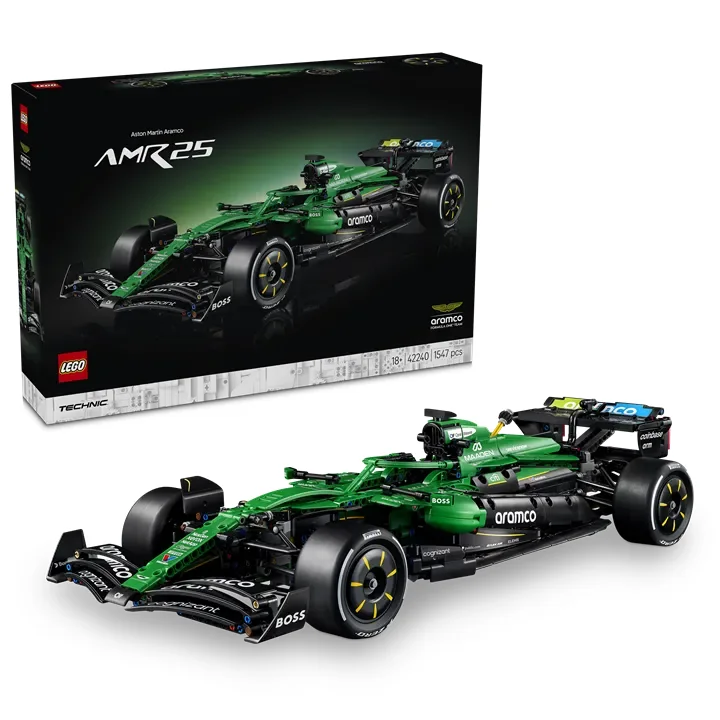LEGO Technic 42240 Aston Martin Aramco AMR25 ‑F1®-auto