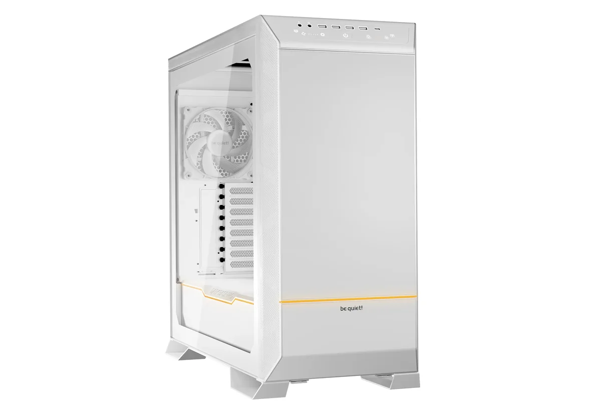 be quiet! Dark Base Pro 901 -täystornikotelo ikkunalla ja RGB-valaistuksella, valkoinen