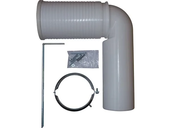 Laufenin viemärin mutka 7-22cm - takaisin seinään menevä viemärin mutka 7-22cm - takaisin seinään menevä viemärin mutka 7-22cm