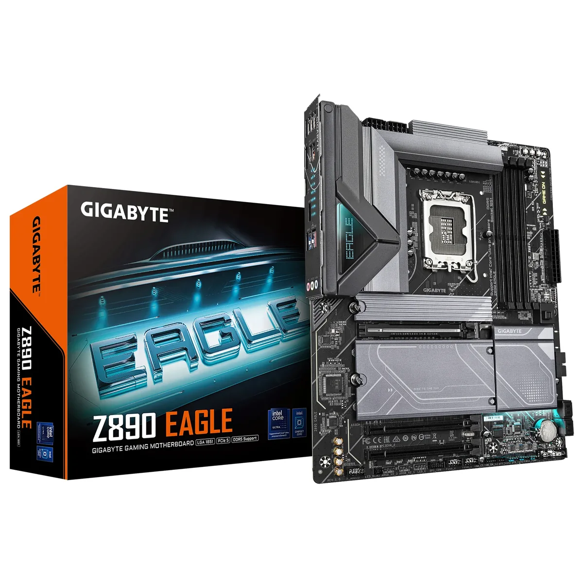 GIGABYTE Z890 EAGLE Emolevy - Intel Z890 - Intel LGA1851 - DDR5 RAM - ATX