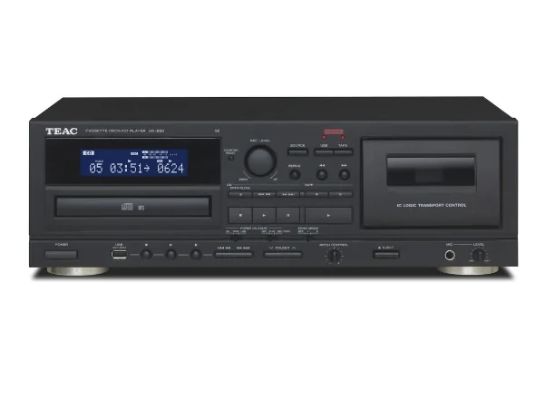 TEAC AD-850-SE/B, 5 kg, Musta, Henkilökohtainen cd-soitin