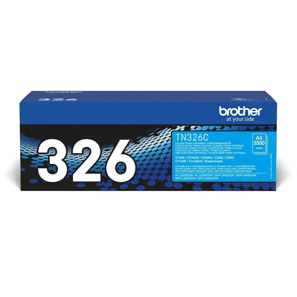 Brother TN-326C -laservärikasetti, syaani