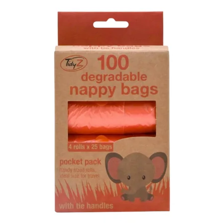 Tidyz Hajoavat Vaippapussit Pocket Pack – 100 kpl