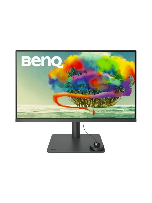 27" BenQ DesignVue PD2705U 4K UHD USB 65W Hub -kaiuttimilla