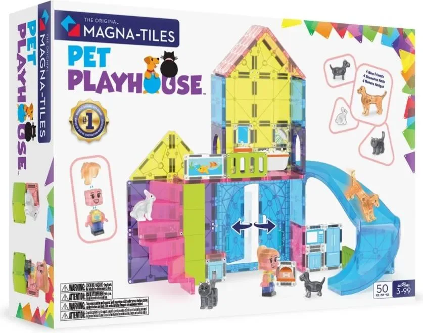 Magna-Tiles Pet Playhouse 50 pcs