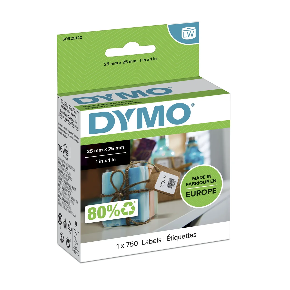 Dymo Square Multipurpose Labels
