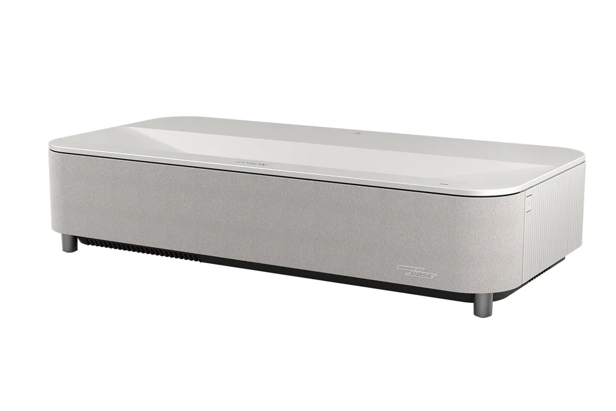 Epson Lifestudio Grand Plus EH-LS970W Ultra Short Throw 3LCD 4K UHD 4000 ANSI lm -laserprojektori, valkoinen