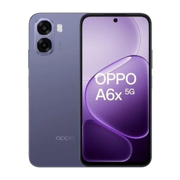 OPPO A6x 5G älypuhelin 4/128GB (violetti)