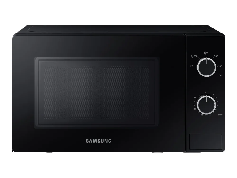 Samsung MS20A3010AL/EG, Pöytämalli, Solo-mikroaaltouuni, 20 L, 700 W, Rotaatio, Musta