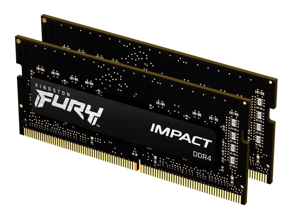 Kingston FURY Impact 32 Gt (2 x 16 Gt) DDR4 3200 MHz, CL20 -muisti (XMP)