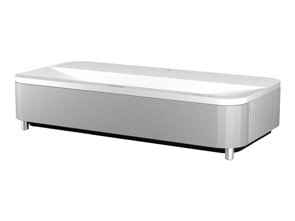 Epson EH-LS800W - 3LCD-projektori - 4000 lumenia (valkoinen) - 4000 lumenia (väri) - 3840 x 2160 (3 x 1920 x 1080) - 16:9 - 4K - kiinteä objektiivi - langaton 802.11ac - musta ja valkoinen - Android TV