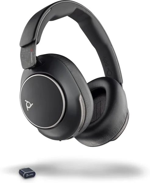 HP Poly Voyager Surround 80 UC Microsoft Teams Certified USB-C Headset +USB-C/A Adapter (8H2G3AA)
