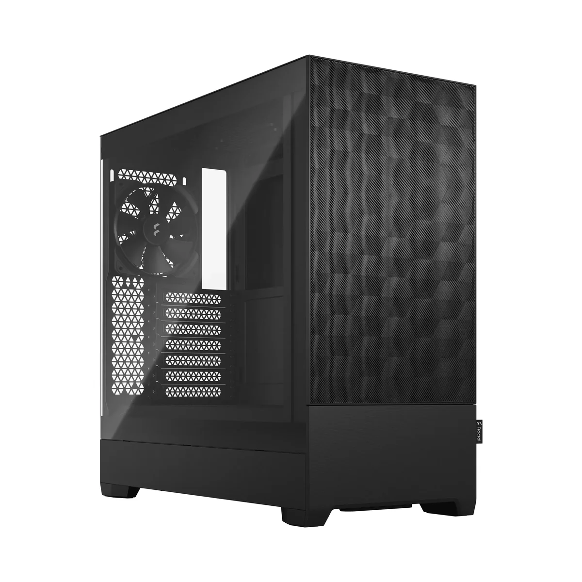 Fractal Design Pop Air -miditornikotelo RGB-valaistuksella ja ikkunalla, musta