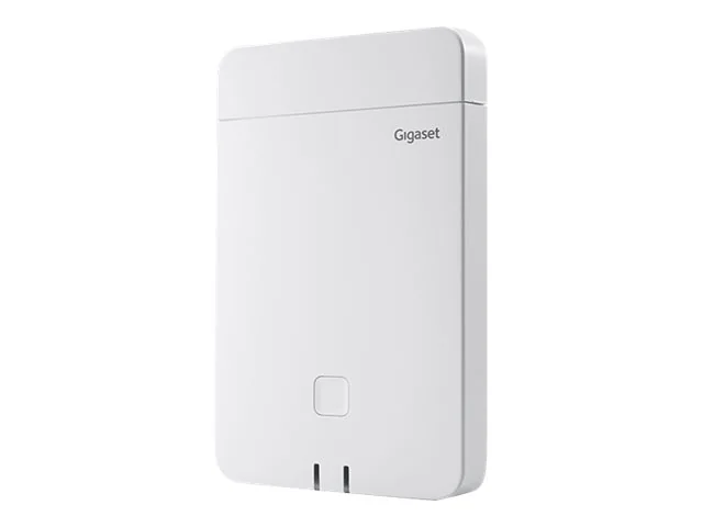 Gigaset N670 IP Pro, 120 kanavaa, HTTPS, SIPS, SRTP, SSL/TLS, S650H, R650H, SL750H, Maxwell C, Ympärisäteilevä, Valkoinen, Muovi