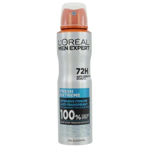L'Oréal Men Expert Fresh Extreme 72H Antiperspirantti Deodoranttisuihke - 150 ml