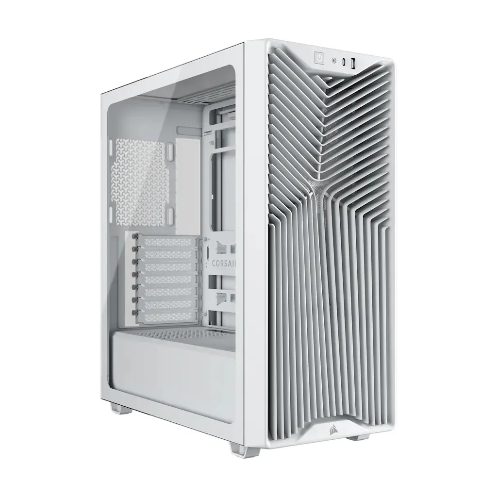 Corsair 3200D RS White - Kotelot - Miditower - Valkoinen