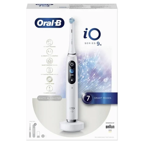 Oral-B iO Series 9N Valkoinen sähköhammasharja