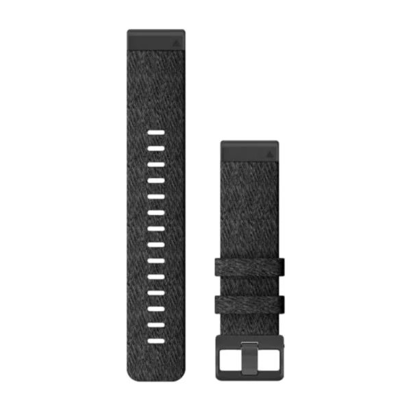 Garmin QuickFit nailonranneke 22 mm, meleerattu musta