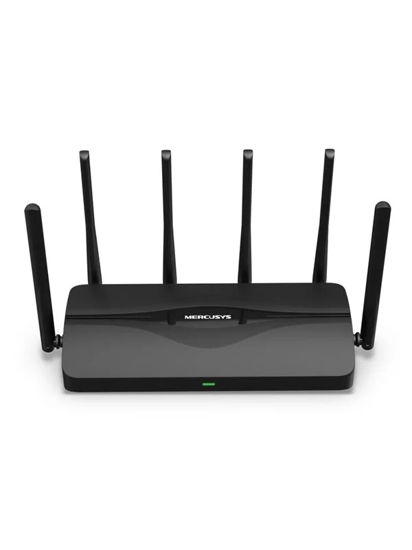 Mercusys MR47BE -reititin, Wi-Fi 7, BE9300, Tri-band, 2,5G WAN -portilla, musta