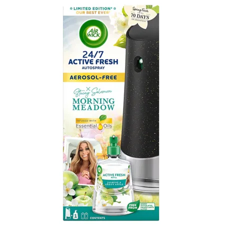 Air Wick Active Fresh Morning Meadow Starter Kit Autospray