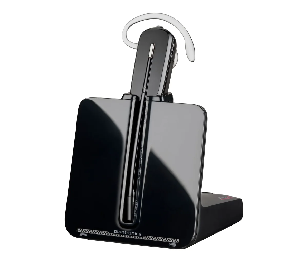 Poly CS540 -langaton monokuuloke + HL10 Handset Lifter, musta