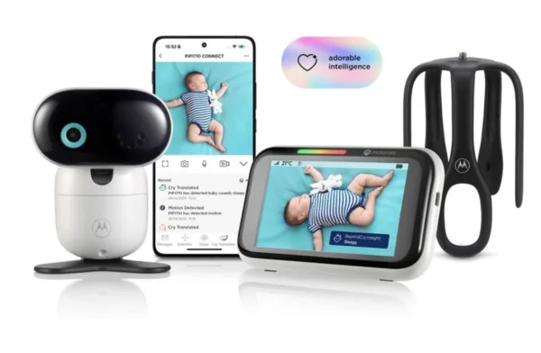 Motorola PIP1710 Connect 5" kääntyvä ja kallistuva videoitkuhälytin