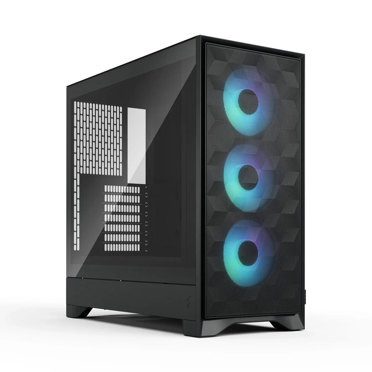 Fractal Design Pop 2 Air -miditornikotelo RGB-valaistuksella ja ikkunalla, musta