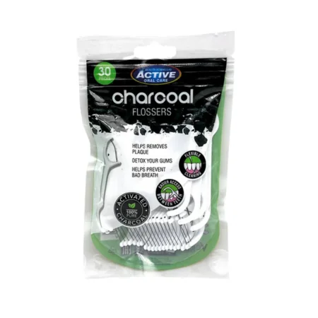 Beauty Formulas Charcoal hammaslanka - 30 kpl.